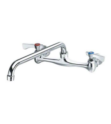 8 Wall Mounted 3 Compartment Sink Faucet F8 3cosf